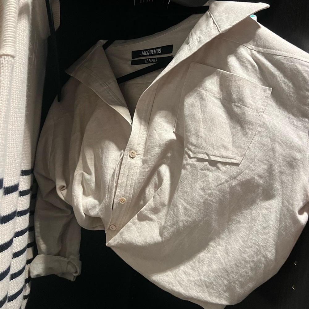 NWOT Jacquemus Linen Blouse - Picture 2 of 5
